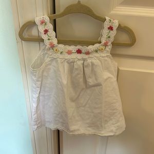 janie and jack crochet top